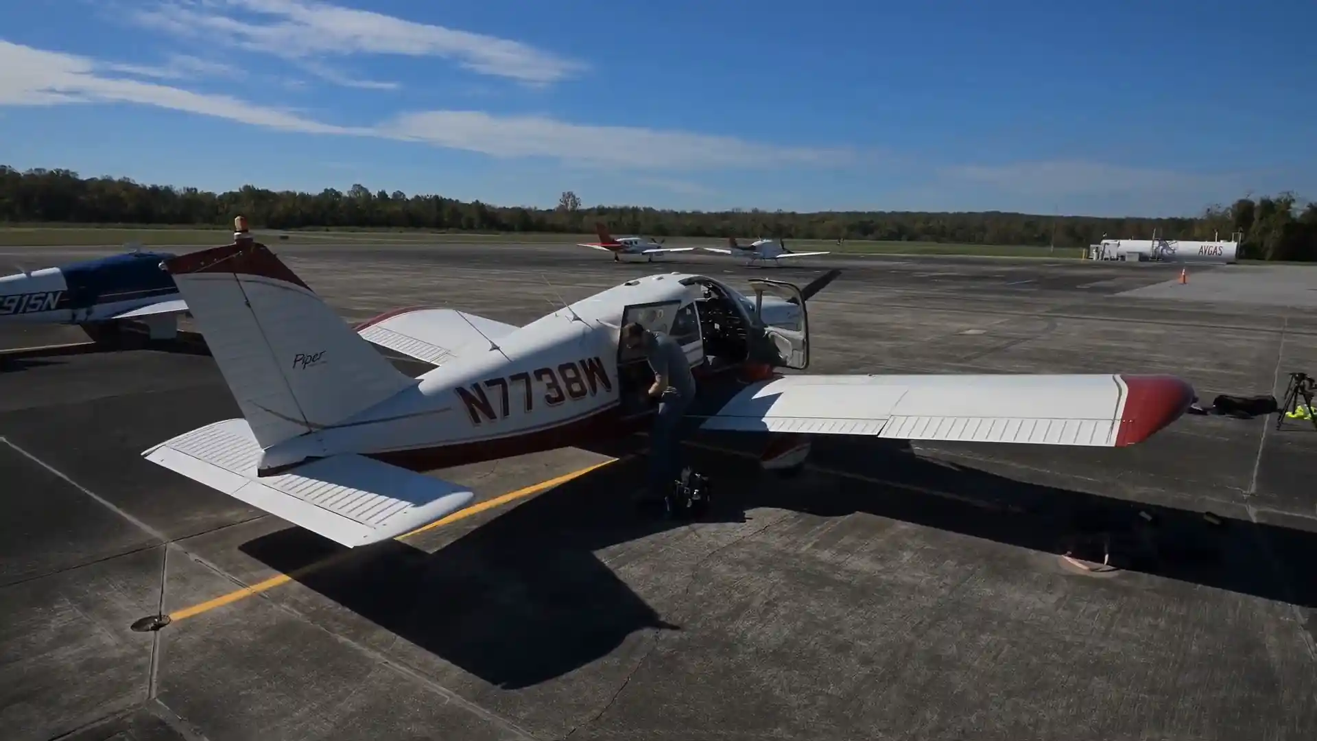 Flight training outside the DC SFRA
