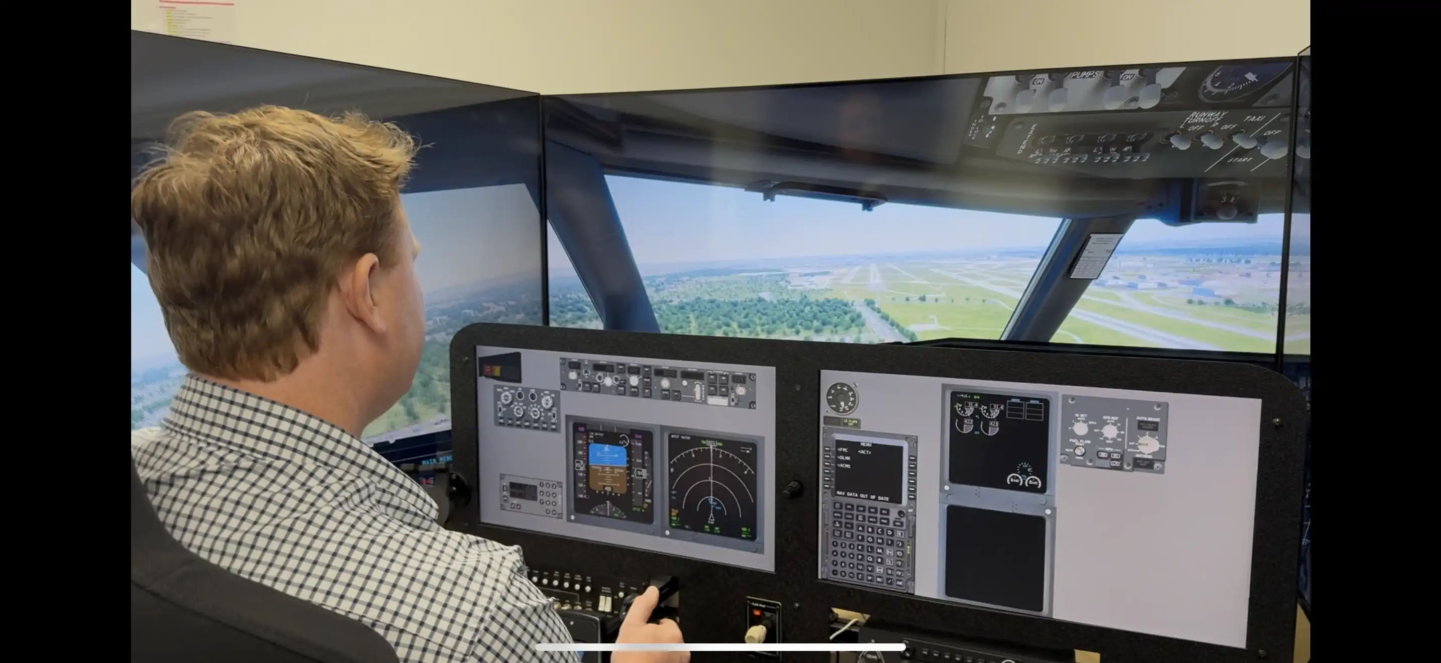 Pilot training safely at Solid Ground Aviation